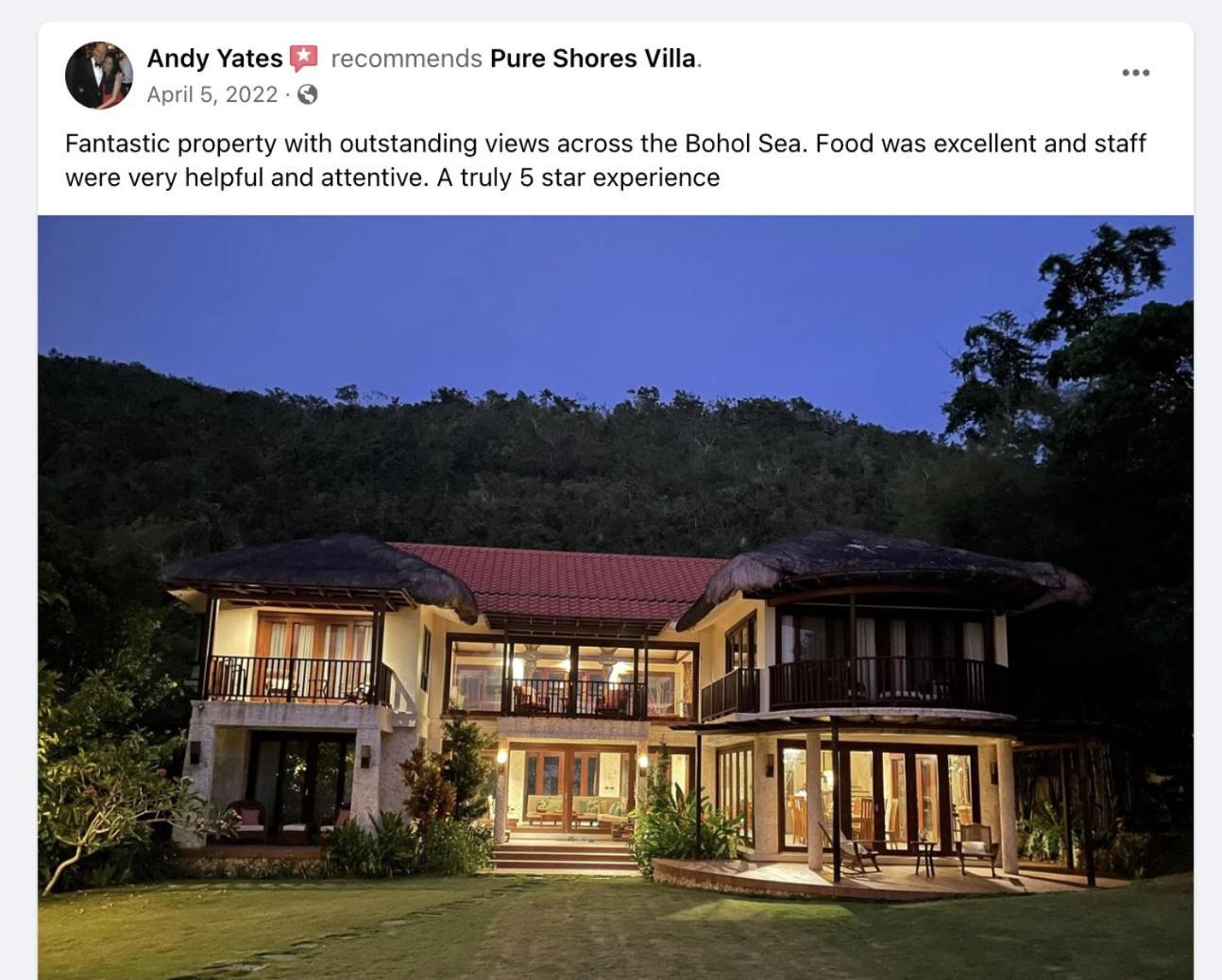 Exclusive Private Villa In Bohol Island, Philippines Guindulman Exterior foto